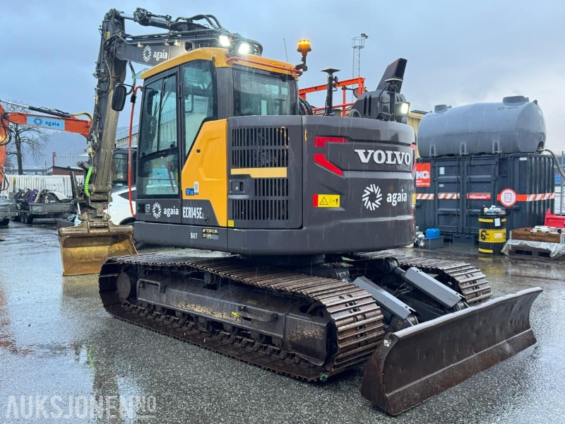 Volvo ECR145EL gravemaskin med Topcon 3D GPS, 4 skuffer og Steelwrist X18 tiltrotator 7602T - Crawler excavator: picture 2 Volvo ECR145EL gravemaskin med Topcon 3D GPS, 4 skuffer og Steelwrist X18 tiltrotator 7602T - Crawler excavator: picture 2