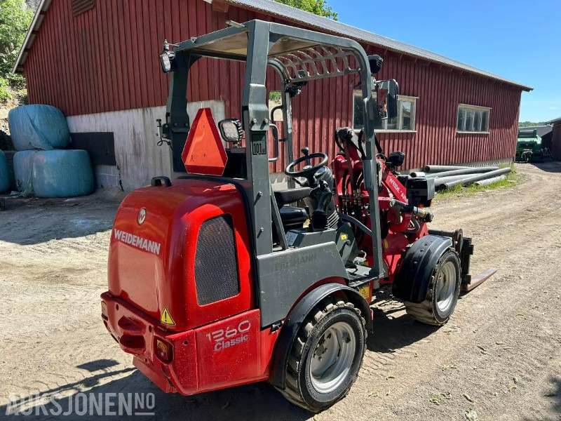 Weidemann 1260 CLASSIC HJULLASTER-PALLEGAFFEL-SKUFFE - Wheel loader: picture 5 Weidemann 1260 CLASSIC HJULLASTER-PALLEGAFFEL-SKUFFE - Wheel loader: picture 5