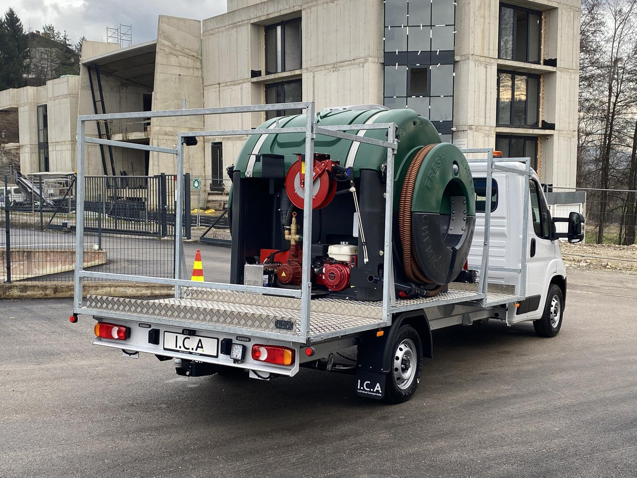 CITROEN JUMPER 1+2 180KM | WC AUFBAU + WC PUMPE - Open body delivery van: picture 3 CITROEN JUMPER 1+2 180KM | WC AUFBAU + WC PUMPE - Open body delivery van: picture 3
