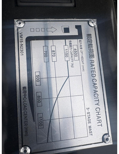 VMAX CPD15 - Electric forklift: picture 5 VMAX CPD15 - Electric forklift: picture 5