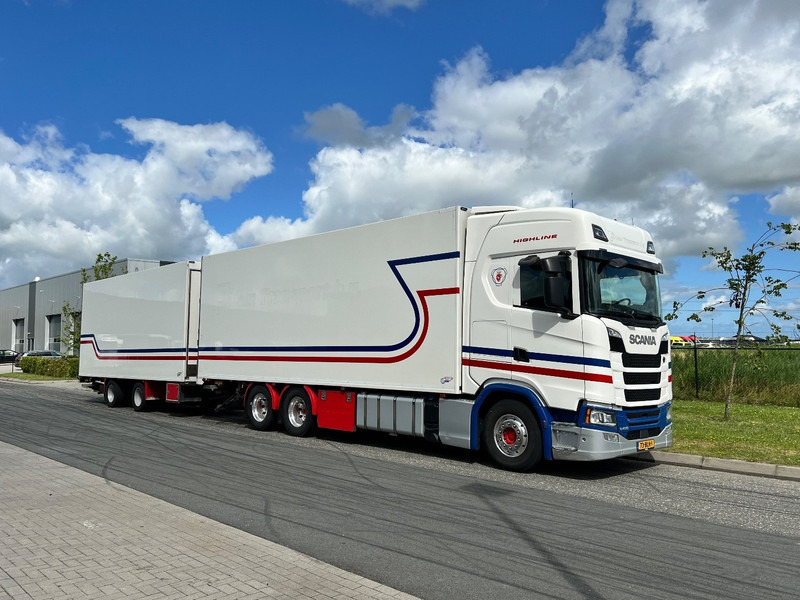 Scania S450 6x2 + Wipkar Bloemen combinatie - Refrigerator truck: picture 3 Scania S450 6x2 + Wipkar Bloemen combinatie - Refrigerator truck: picture 3