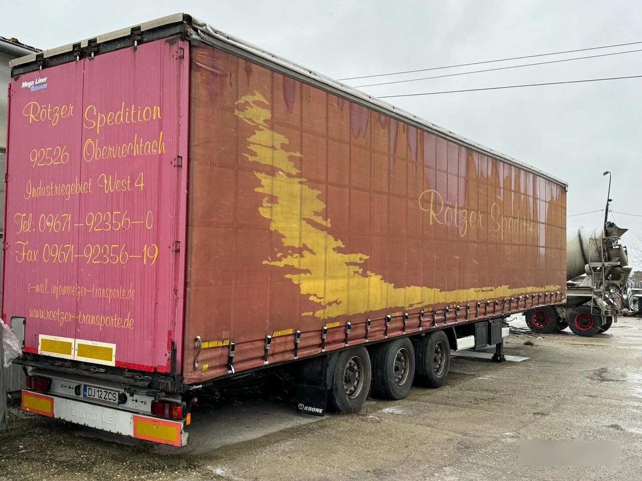 Krone BPW ECO PLUS MEGA - Hidraulic Upper Cover Lift - Curtainsider semi-trailer: picture 1 Krone BPW ECO PLUS MEGA - Hidraulic Upper Cover Lift - Curtainsider semi-trailer: picture 1