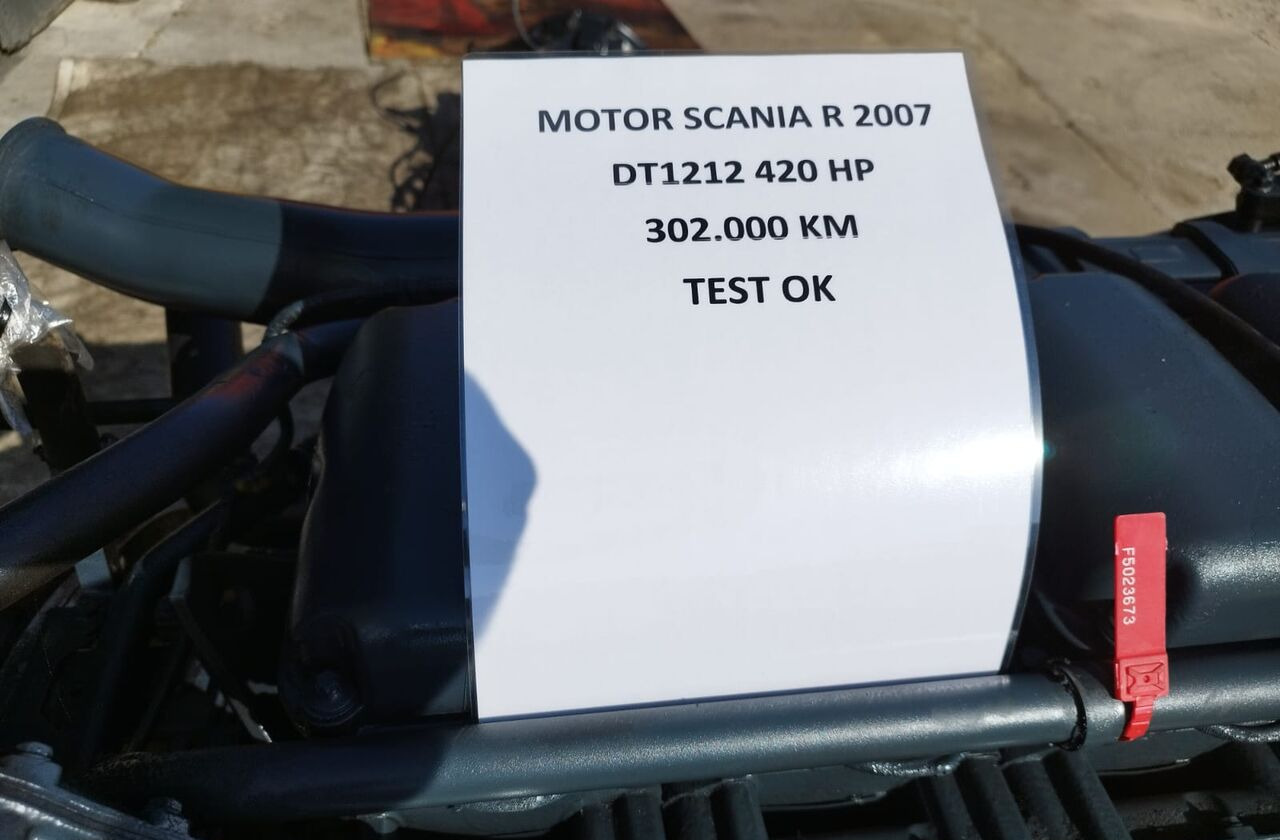 Scania DT1212L01 Scania P, G, R, T - Engine for Truck: picture 1 Scania DT1212L01 Scania P, G, R, T - Engine for Truck: picture 1