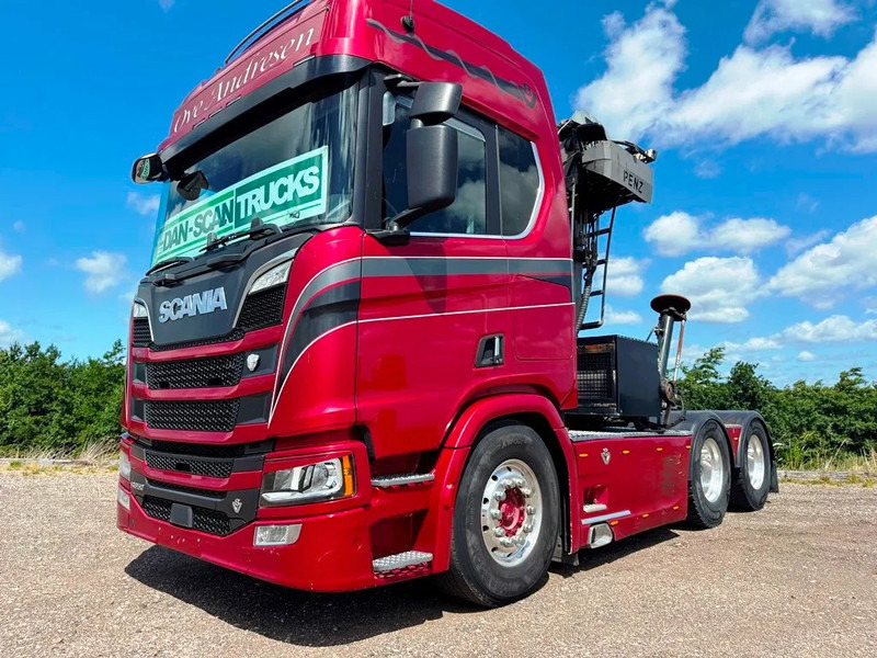 Scania R650 V8 NGS Special Interior. Crane on looks . 6x4 - Tractor unit: picture 1 Scania R650 V8 NGS Special Interior. Crane on looks . 6x4 - Tractor unit: picture 1