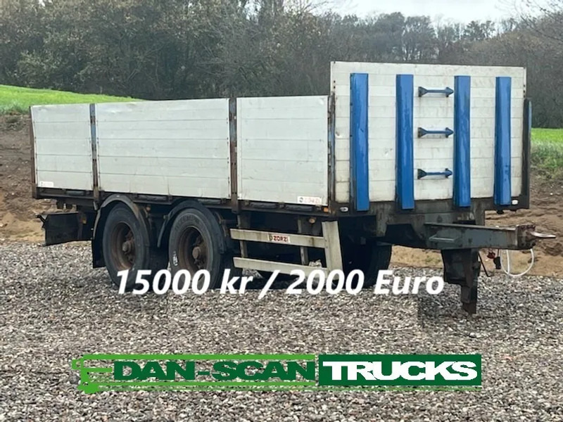 ZORZI Tandem trailer aluminium site - Dropside/ Flatbed trailer: picture 1 ZORZI Tandem trailer aluminium site - Dropside/ Flatbed trailer: picture 1