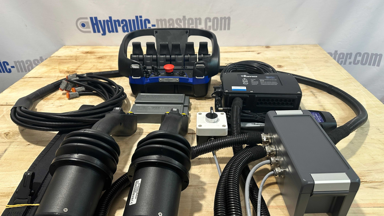 Forestry equipment Control Set Radio Remote Scanreco RC400 and JP Joysticks PWM for Nordhydraulic, Kubota, Parker: picture 14