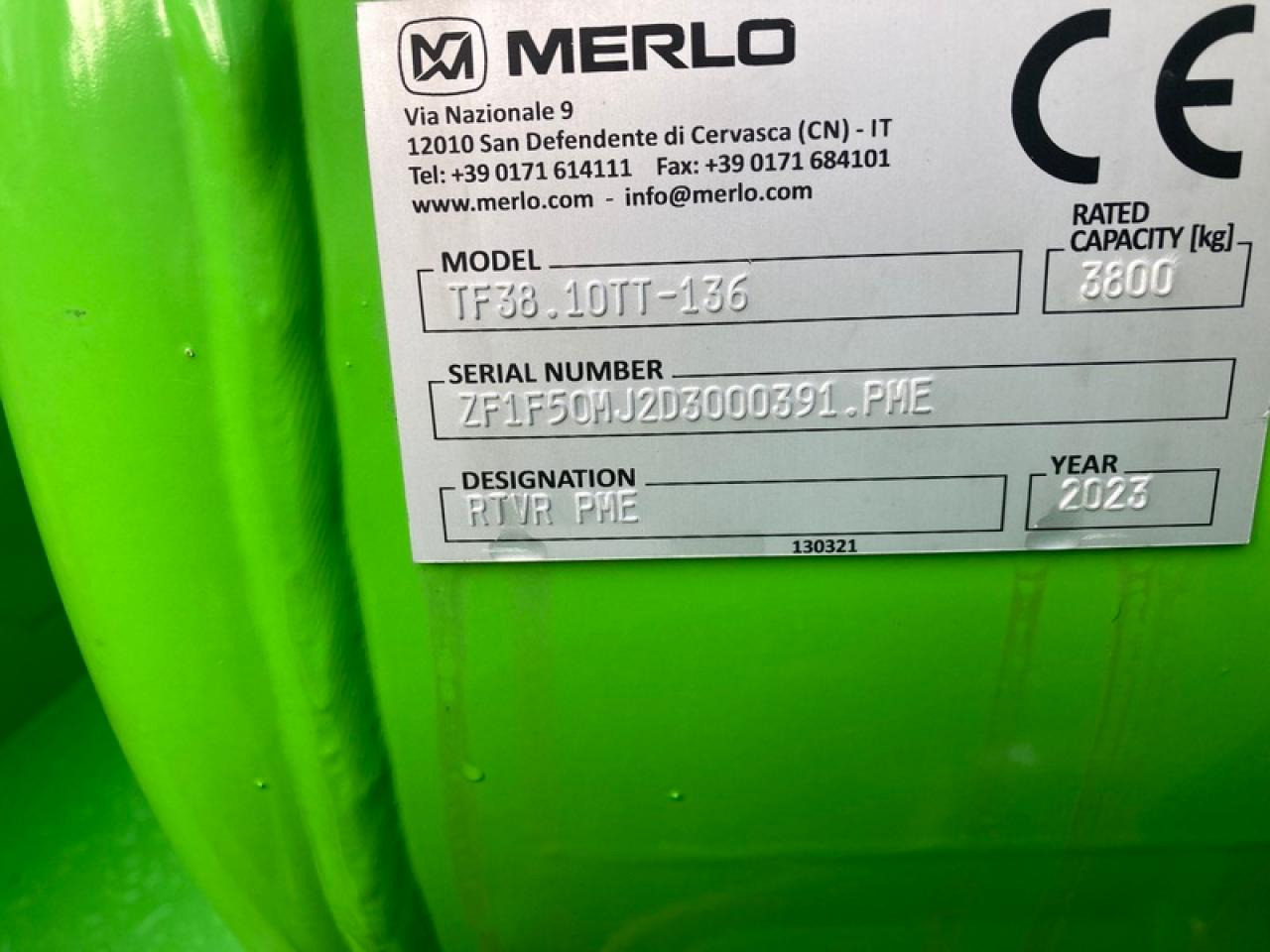 Merlo TF 38.10TT AKTION - Telescopic handler: picture 5 Merlo TF 38.10TT AKTION - Telescopic handler: picture 5