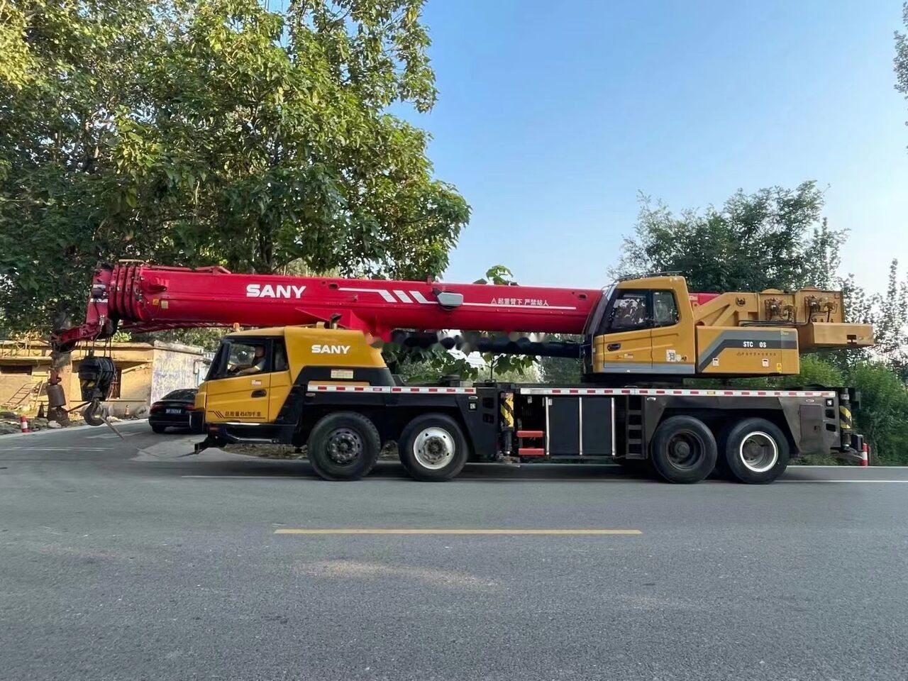 Sany Used Sany STC800 Original 80 Ton Mobile Crane Truck Truck Mounte - Mobile crane: picture 1 Sany Used Sany STC800 Original 80 Ton Mobile Crane Truck Truck Mounte - Mobile crane: picture 1