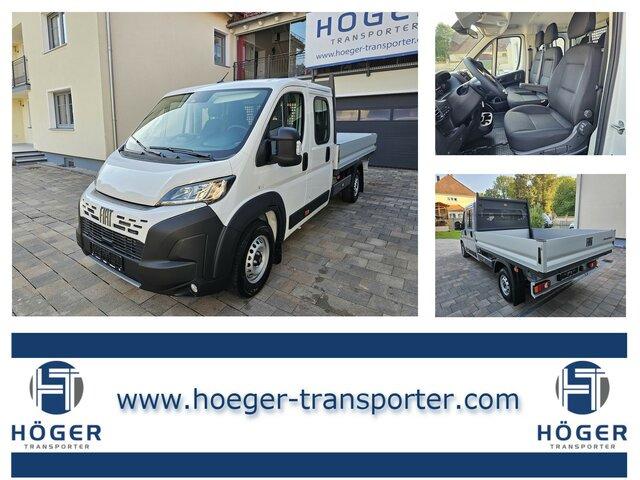 FIAT Ducato 140 DOKA Pritsche 2,9 Meter Klima DAB - Open body delivery van, Combi van: picture 1 FIAT Ducato 140 DOKA Pritsche 2,9 Meter Klima DAB - Open body delivery van, Combi van: picture 1