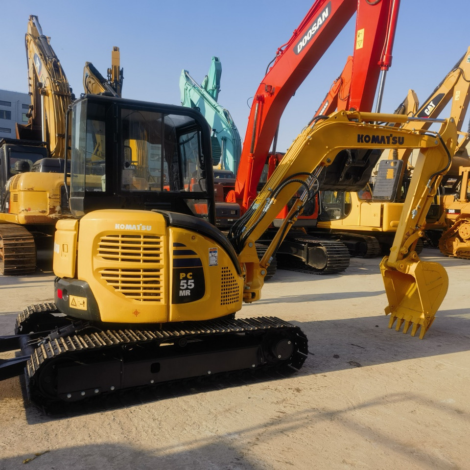 Komatsu PC55MR-2 Excavator - Mini excavator: picture 1 Komatsu PC55MR-2 Excavator - Mini excavator: picture 1