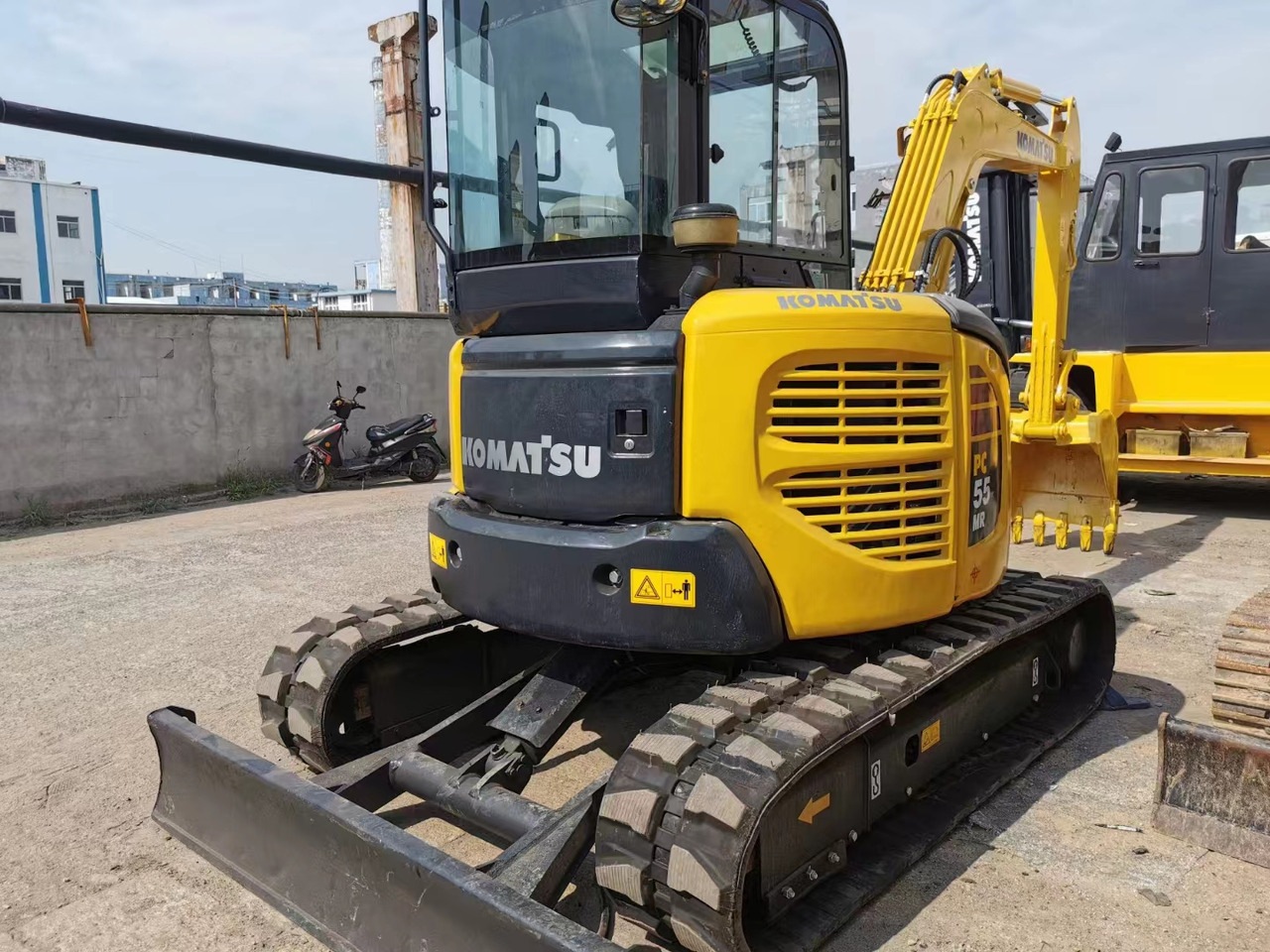 Komatsu PC55MR-3 Excavator - Mini excavator: picture 2 Komatsu PC55MR-3 Excavator - Mini excavator: picture 2