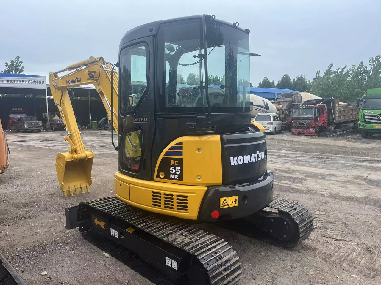 Komatsu PC55mr-3 - Mini excavator: picture 4 Komatsu PC55mr-3 - Mini excavator: picture 4