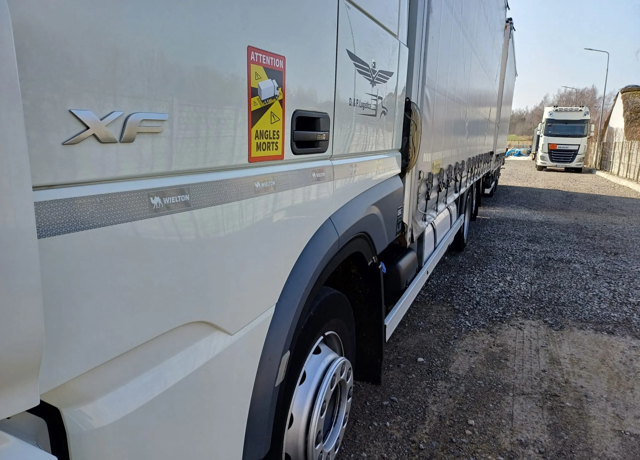 Curtain side truck DAF XF 480 SUPER SPACE CAB / ZESTAW TANDEM PRZEJAZDOWY 120m3: picture 7