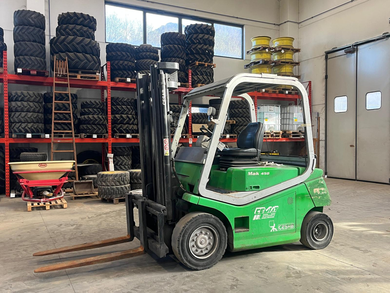 MULETTO CESAB MAK 450 - Electric forklift: picture 1 MULETTO CESAB MAK 450 - Electric forklift: picture 1