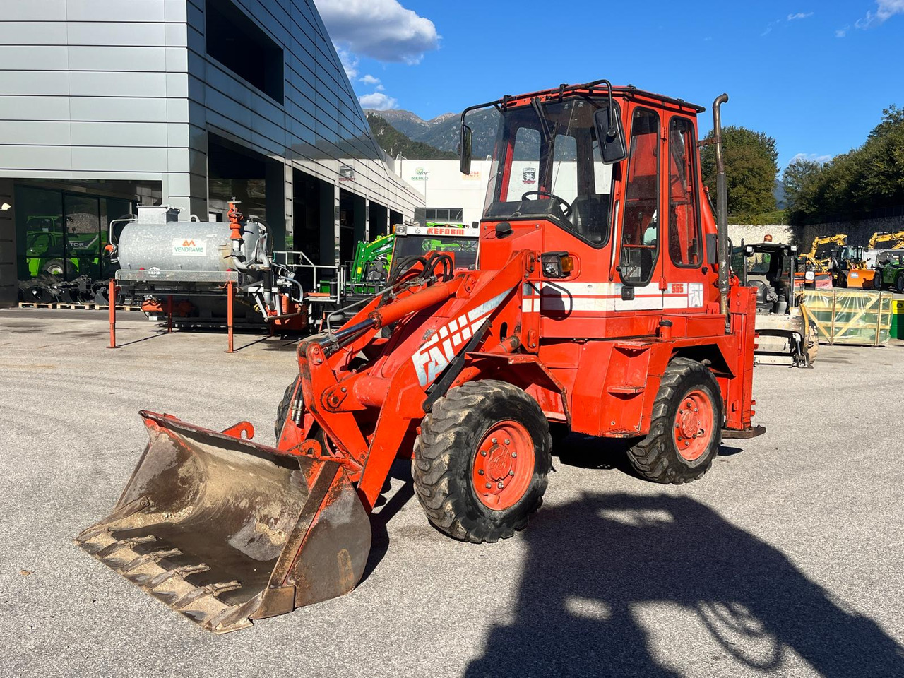 Backhoe loader TERNA FAI 555: picture 8