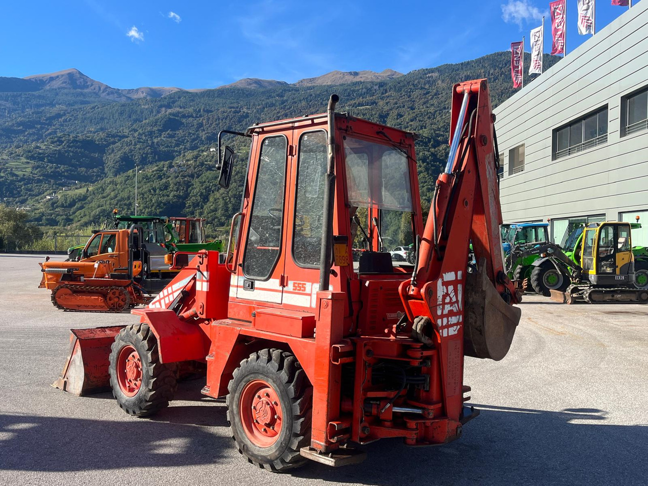 Backhoe loader TERNA FAI 555: picture 7