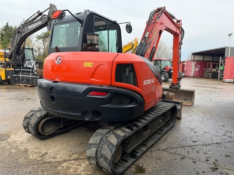 Kubota KX 080-4 - Mini excavator: picture 4 Kubota KX 080-4 - Mini excavator: picture 4