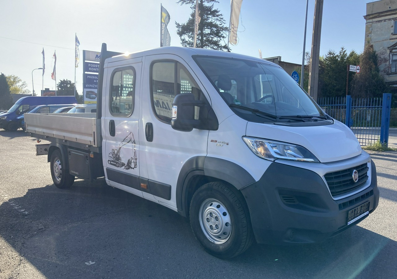 Fiat Ducato Ducato Max 2.3JTD-150KM Dokka Doka Brygadówka skrzynia Klima 2017 - Open body delivery van, Combi van: picture 1 Fiat Ducato Ducato Max 2.3JTD-150KM Dokka Doka Brygadówka skrzynia Klima 2017 - Open body delivery van, Combi van: picture 1