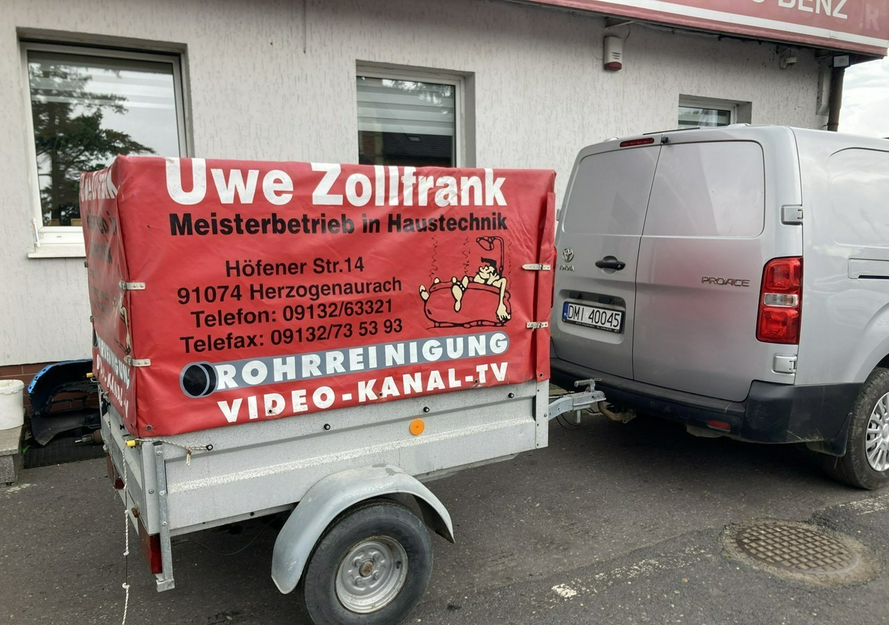 Panel van Ford Transit Transit Custom wuko na przyczepce kanalizacja asenizacyjny 130bar: picture 15
