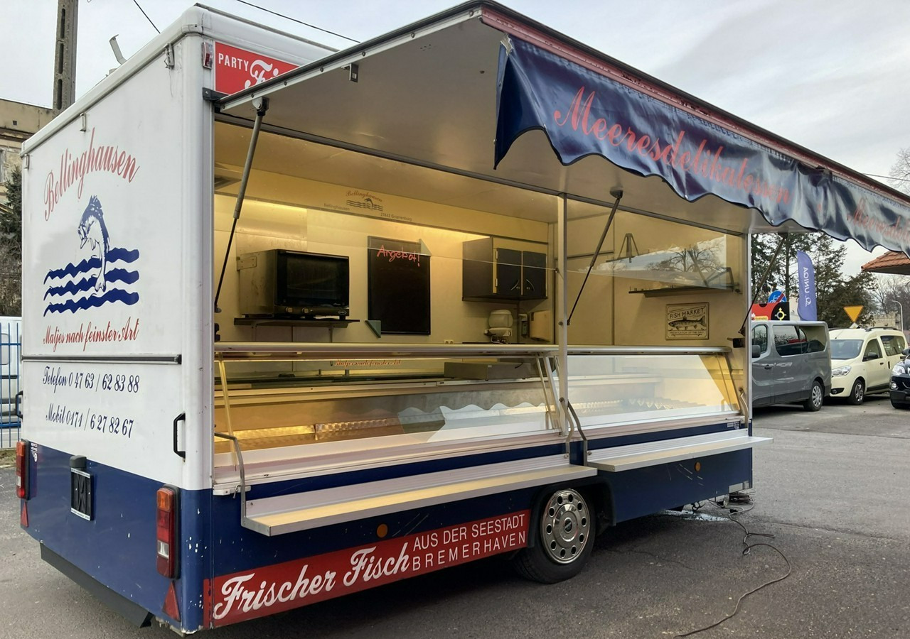 Inna Inny Przyczepa wędl Gastronomiczna food truck foodtruck Autosklep Sklep20 - Vending trailer: picture 1 Inna Inny Przyczepa wędl Gastronomiczna food truck foodtruck Autosklep Sklep20 - Vending trailer: picture 1