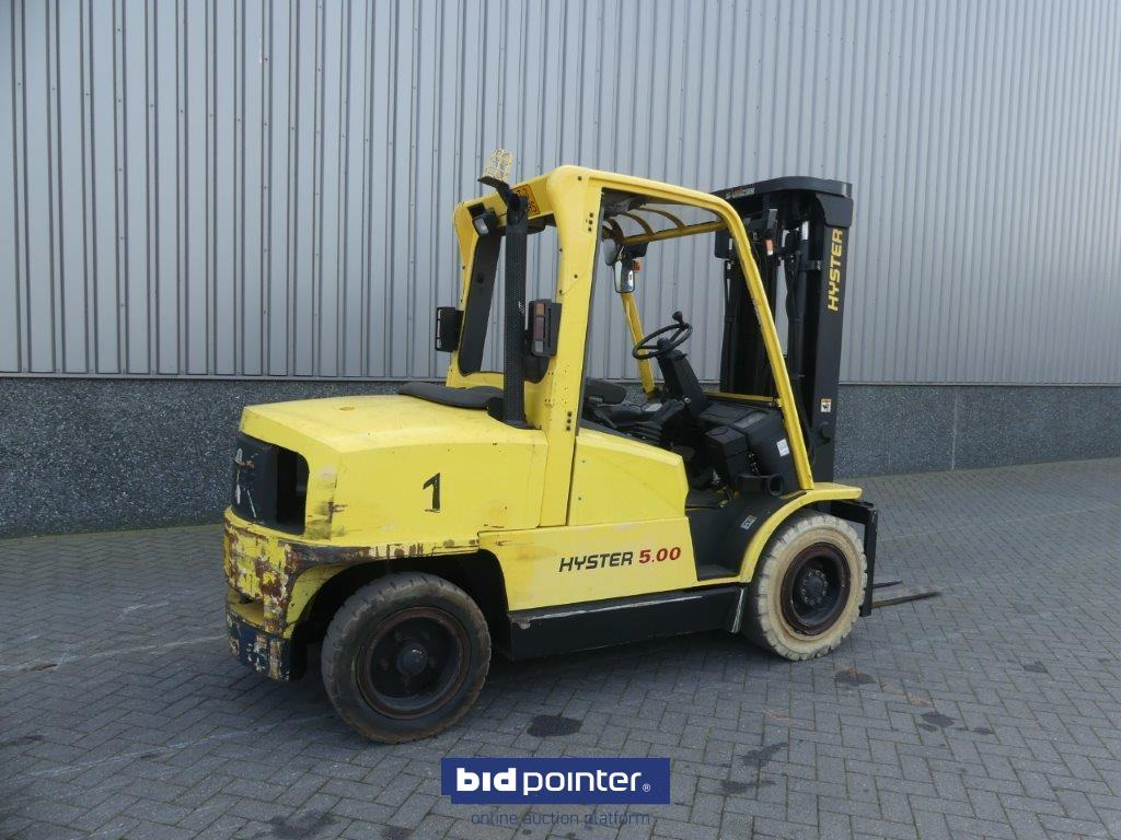 Hyster H5.00x Year 2001 - Diesel forklift: picture 4 Hyster H5.00x Year 2001 - Diesel forklift: picture 4
