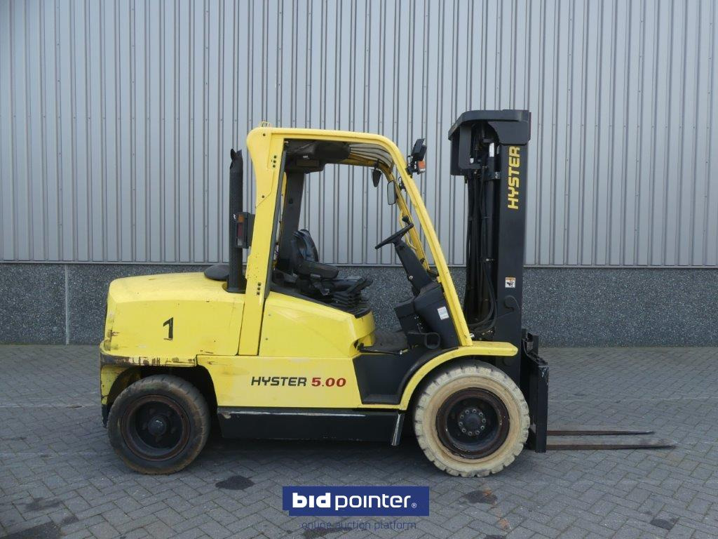 Hyster H5.00x Year 2001 - Diesel forklift: picture 3 Hyster H5.00x Year 2001 - Diesel forklift: picture 3