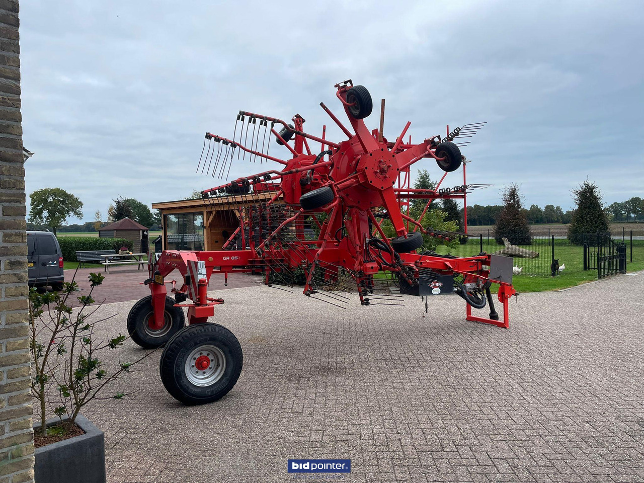 Kuhn GA8521 - Tedder/ Rake: picture 4 Kuhn GA8521 - Tedder/ Rake: picture 4