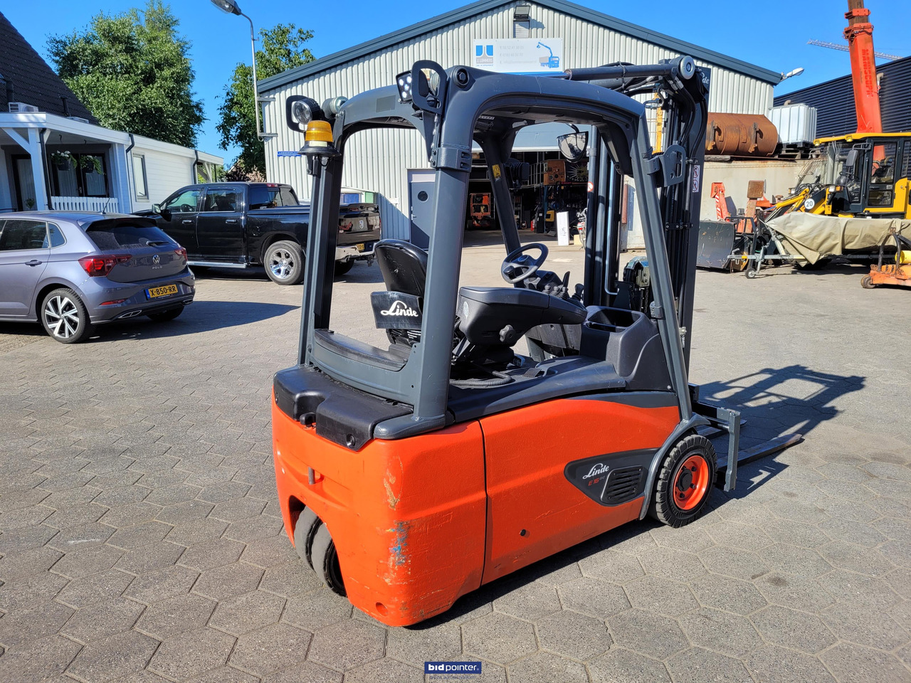 Linde E 16 -02 elektrische heftruck 3 delige mast - Electric forklift: picture 5 Linde E 16 -02 elektrische heftruck 3 delige mast - Electric forklift: picture 5