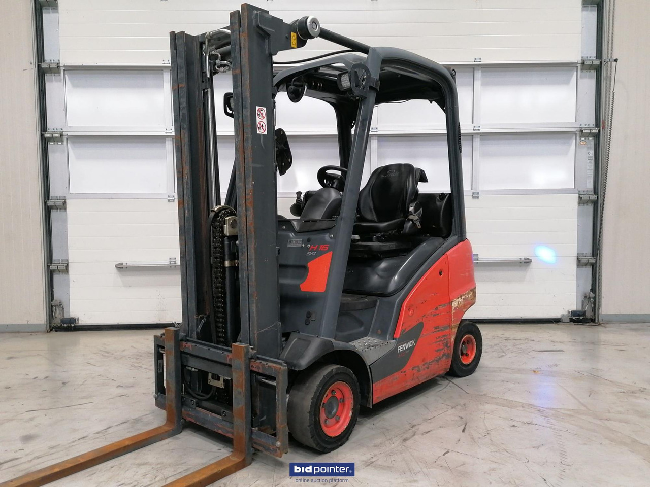 Linde H16T-01 LPG vorkheftruck - LPG forklift: picture 1 Linde H16T-01 LPG vorkheftruck - LPG forklift: picture 1