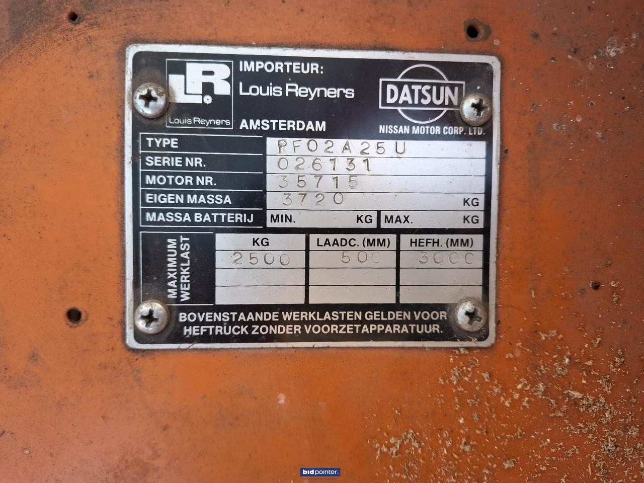 Nissan 2.5 ton LPG - LPG forklift: picture 5 Nissan 2.5 ton LPG - LPG forklift: picture 5