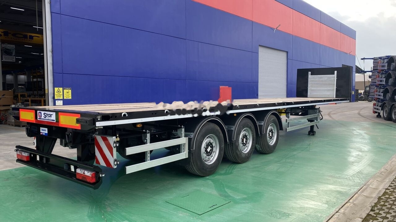 New Dropside/ Flatbed semi-trailer STAR YAGCILAR Heavy duty Platform: picture 12