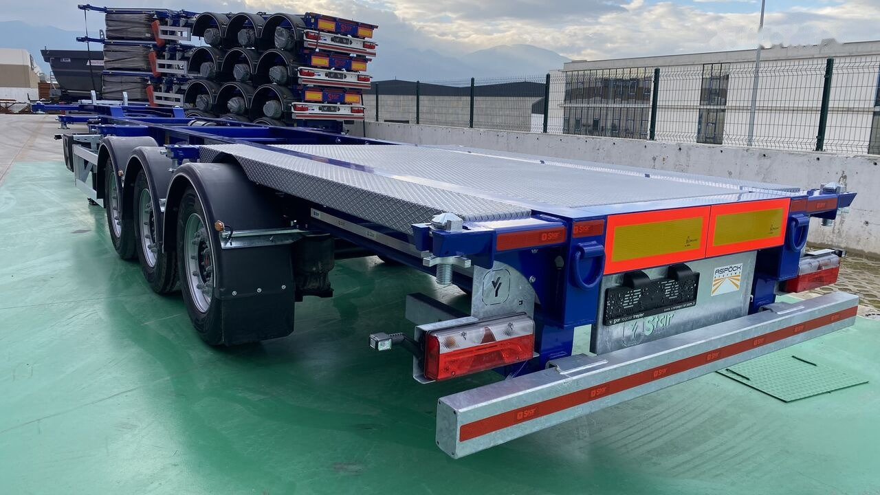 Star Yagcilar Fixed container carrier - Container transporter/ Swap body semi-trailer: picture 5 Star Yagcilar Fixed container carrier - Container transporter/ Swap body semi-trailer: picture 5
