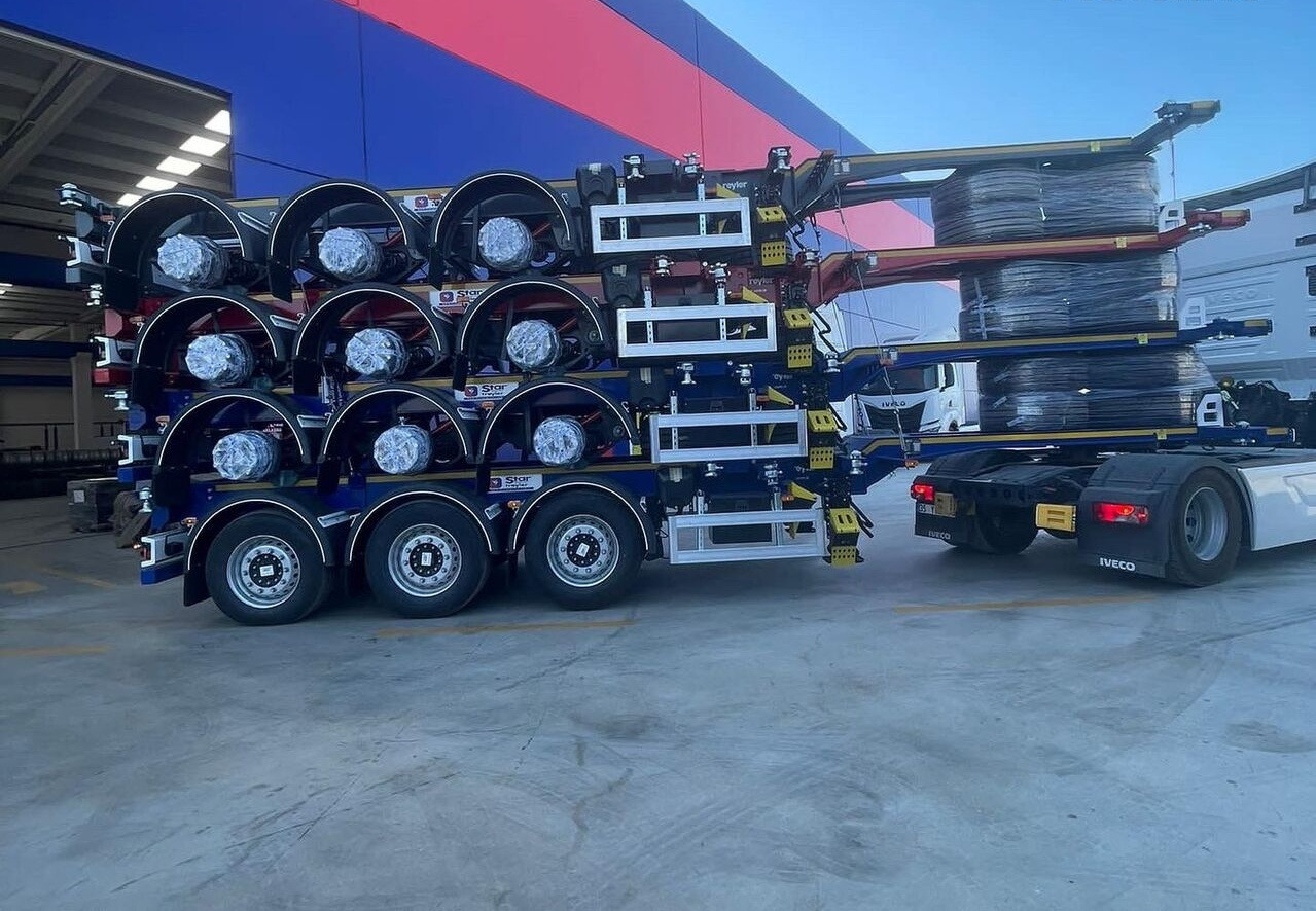 Star Yagcilar Telescopic container carrier - Container transporter/ Swap body semi-trailer: picture 5 Star Yagcilar Telescopic container carrier - Container transporter/ Swap body semi-trailer: picture 5