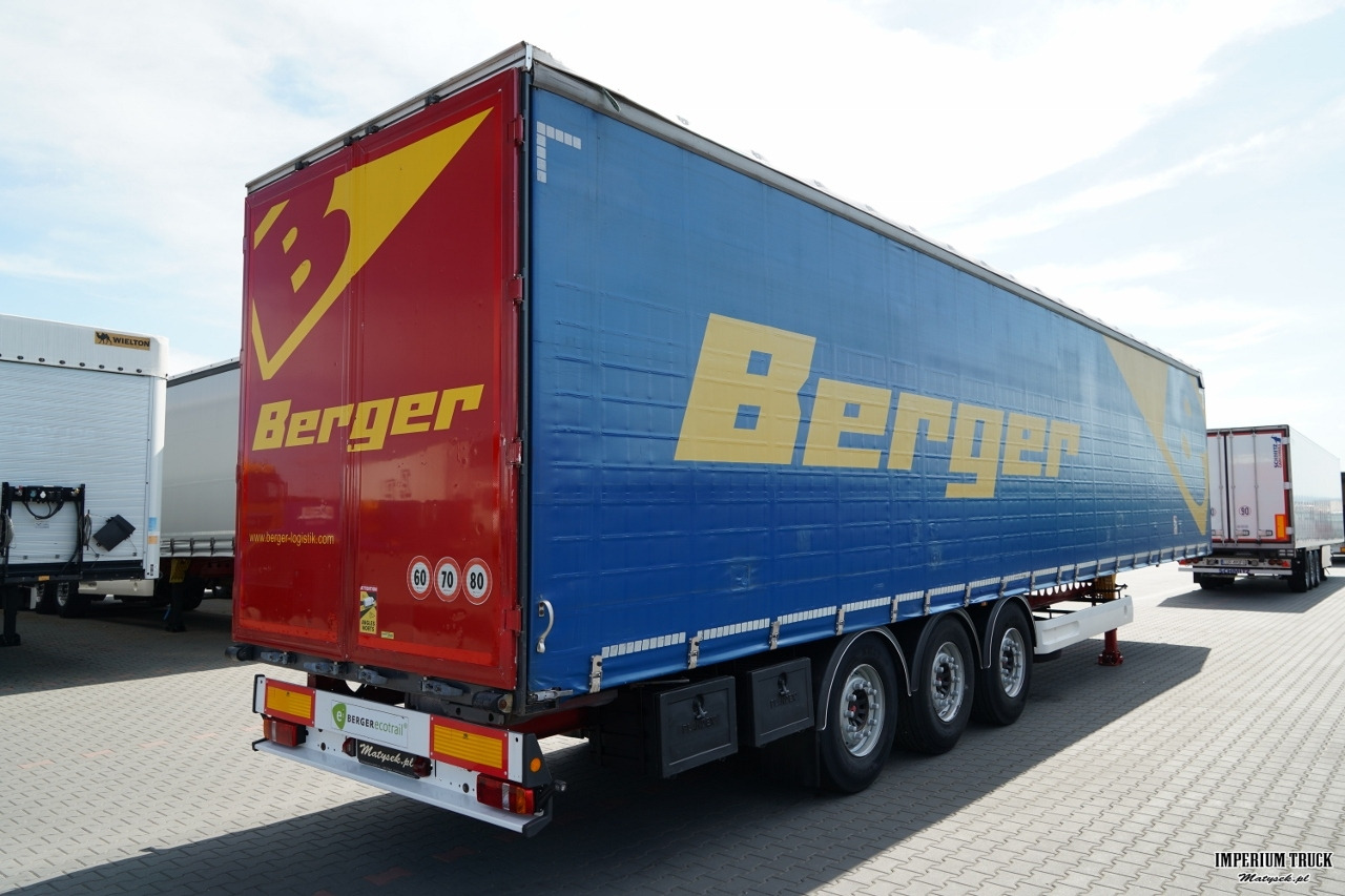 BERGER ECOTRAIL / FIRANKA / STANDARD / SUPER LEKKA 5 000 KG !!! / SAF / 2019 R - Curtainsider semi-trailer: picture 5 BERGER ECOTRAIL / FIRANKA / STANDARD / SUPER LEKKA 5 000 KG !!! / SAF / 2019 R - Curtainsider semi-trailer: picture 5