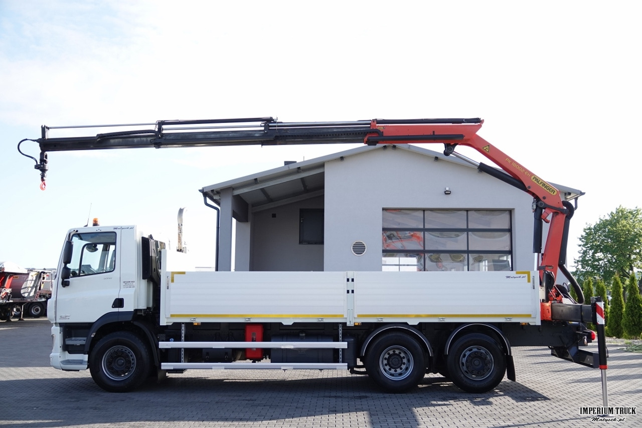 DAF CF 370 / 6x2 / SKRZYNIOWY - paka: 6,4 m / + HDS PALFINGER PK 18002 - max 6 000 kg / PILOT / EURO 6 / OŚ PODNOSZONA - Dropside/ Flatbed truck, Crane truck: picture 3 DAF CF 370 / 6x2 / SKRZYNIOWY - paka: 6,4 m / + HDS PALFINGER PK 18002 - max 6 000 kg / PILOT / EURO 6 / OŚ PODNOSZONA - Dropside/ Flatbed truck, Crane truck: picture 3