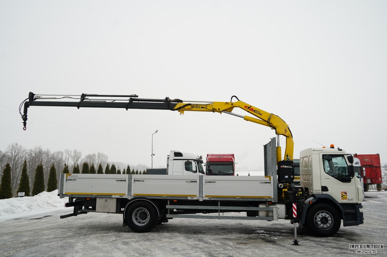 DAF LF 250 / 4X2 / SKRZYNIOWY - 7.30 + HDS HYVA HB 150XE3 / STEROWANIE RADIOWE / ROTATOR / MAX UDŹWIG: 5200 KG / EURO 6 - Dropside/ Flatbed truck, Crane truck: picture 5 DAF LF 250 / 4X2 / SKRZYNIOWY - 7.30 + HDS HYVA HB 150XE3 / STEROWANIE RADIOWE / ROTATOR / MAX UDŹWIG: 5200 KG / EURO 6 - Dropside/ Flatbed truck, Crane truck: picture 5