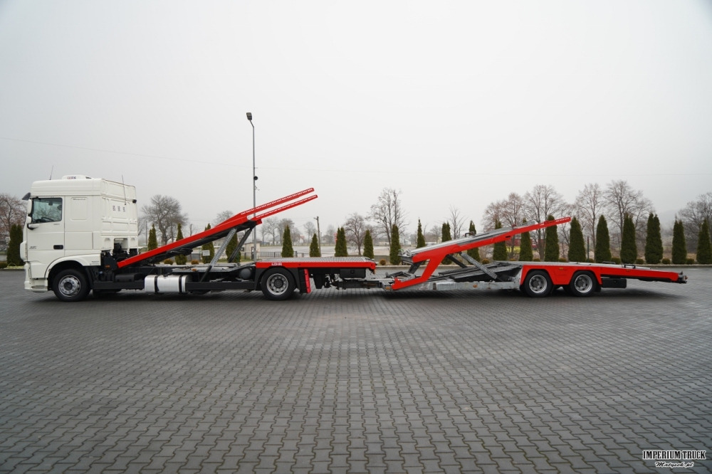 DAF XF 480 / LORA / LOHR / 16,5 M / 4 DOSTAWCZAKI / 6 OSOBÓWEK / KLIMA POSTOJOWA / EURO 6 - Tow truck: picture 3 DAF XF 480 / LORA / LOHR / 16,5 M / 4 DOSTAWCZAKI / 6 OSOBÓWEK / KLIMA POSTOJOWA / EURO 6 - Tow truck: picture 3