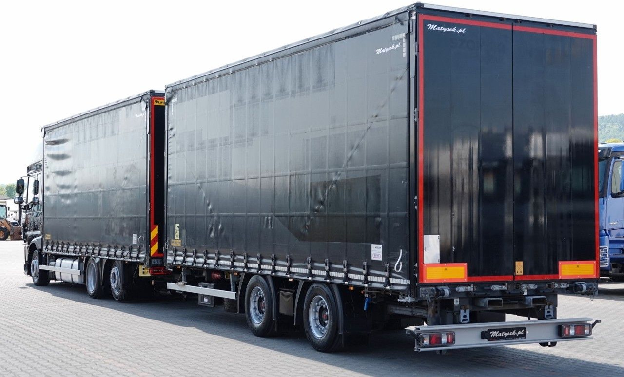 DAF XF 480 / ZESTAW TANDEM / 120 M3 / PRZEJAZDOWY / - Curtain side truck: picture 5 DAF XF 480 / ZESTAW TANDEM / 120 M3 / PRZEJAZDOWY / - Curtain side truck: picture 5