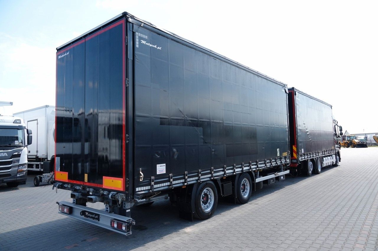 DAF XF 480 / ZESTAW TANDEM / 120 M3 / PRZEJAZDOWY / - Curtain side truck: picture 4 DAF XF 480 / ZESTAW TANDEM / 120 M3 / PRZEJAZDOWY / - Curtain side truck: picture 4