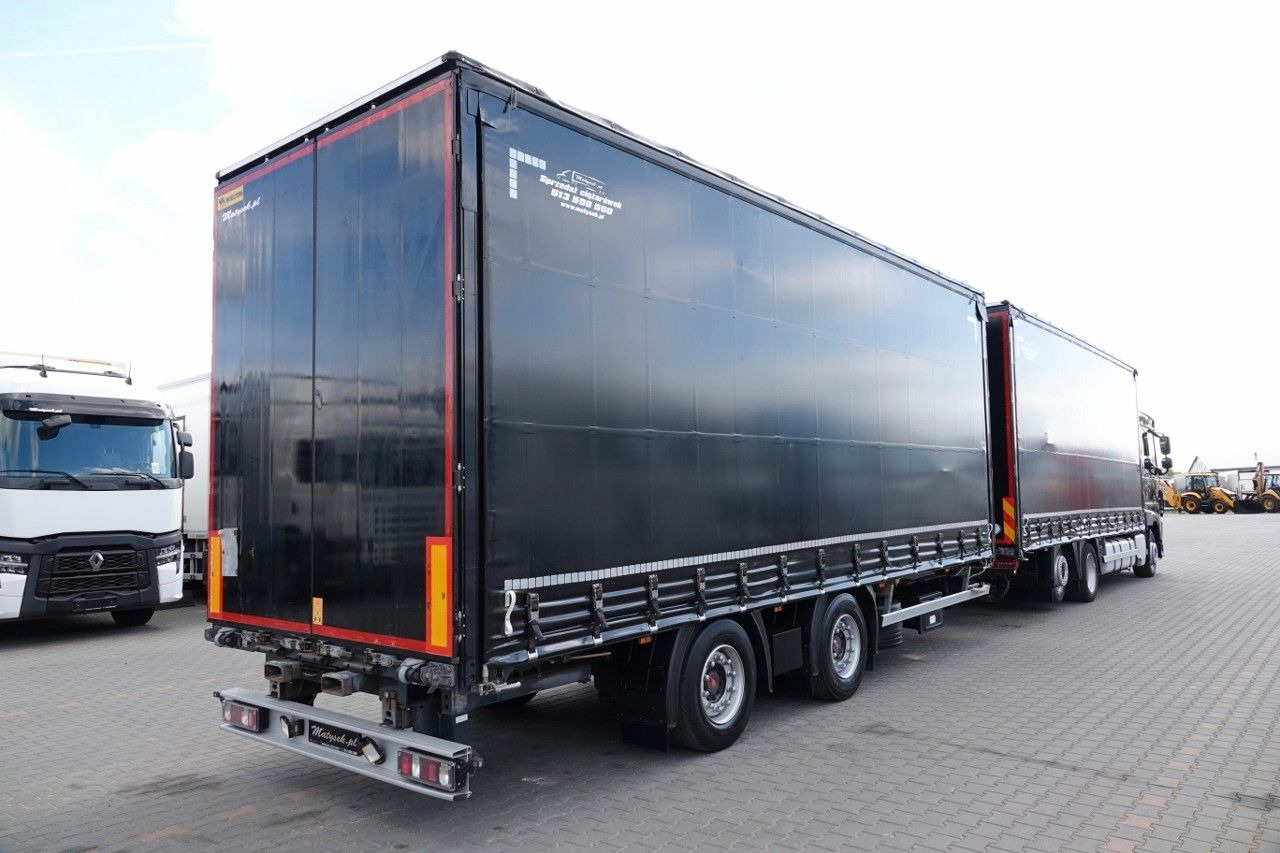 DAF XF 480 / ZESTAW TANDEM / 120 M3 / PRZEJAZDOWY / - Curtain side truck: picture 3 DAF XF 480 / ZESTAW TANDEM / 120 M3 / PRZEJAZDOWY / - Curtain side truck: picture 3