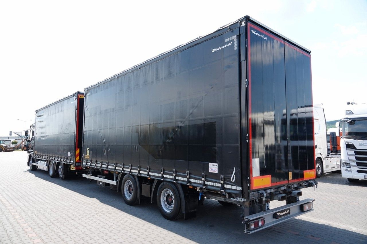 DAF XF 480 / ZESTAW TANDEM / 120 M3 / PRZEJAZDOWY / - Curtain side truck: picture 3 DAF XF 480 / ZESTAW TANDEM / 120 M3 / PRZEJAZDOWY / - Curtain side truck: picture 3