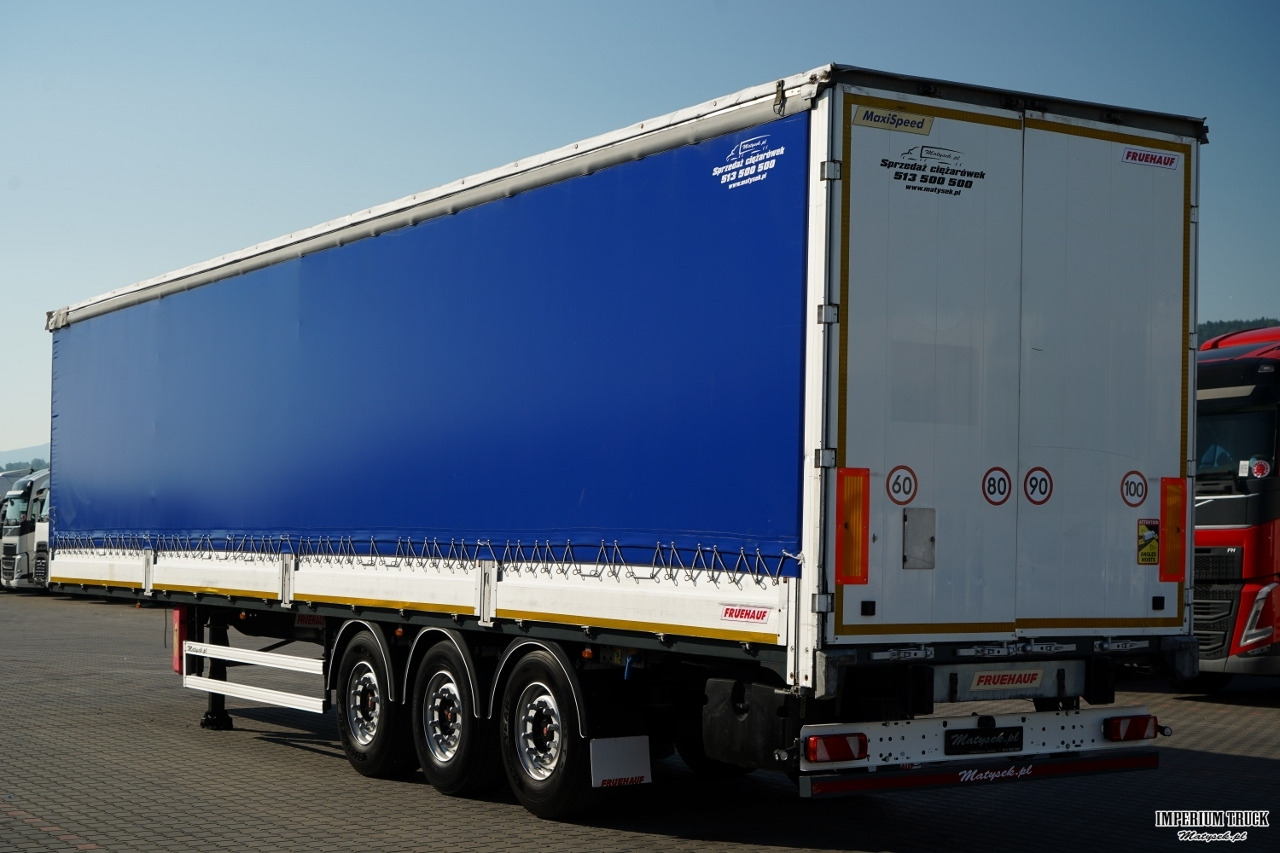 FRUEHAUF FIRANKA / BURTOWA / STANDARD / MOCNA PODŁOGA / OŚ PODNOSZONA / SAF / SPROWADZONA - Curtainsider semi-trailer: picture 4 FRUEHAUF FIRANKA / BURTOWA / STANDARD / MOCNA PODŁOGA / OŚ PODNOSZONA / SAF / SPROWADZONA - Curtainsider semi-trailer: picture 4