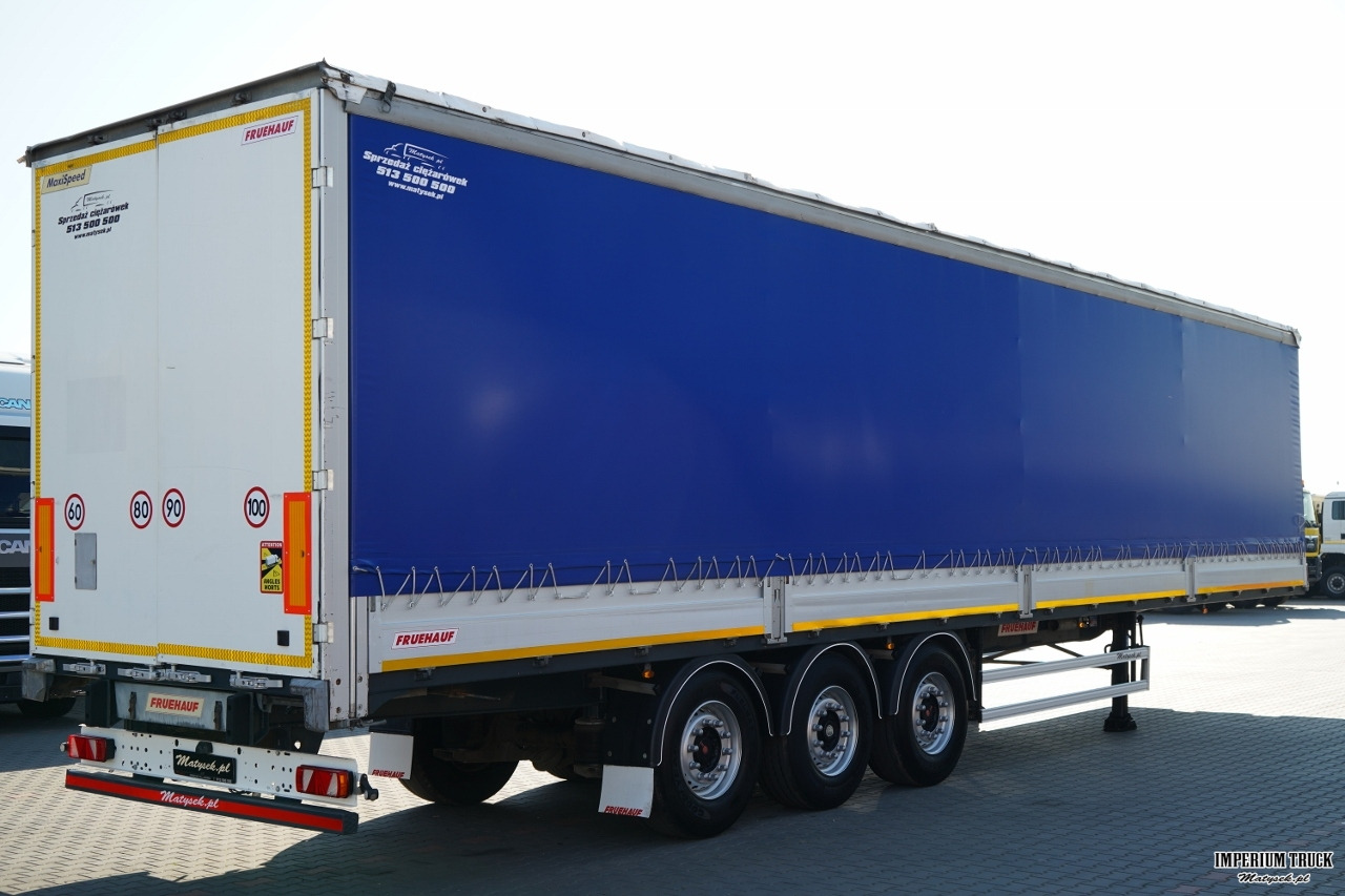 FRUEHAUF FIRANKA / BURTOWA / STANDARD / MOCNA PODŁOGA / OŚ PODNOSZONA / SAF / SPROWADZONA - Curtainsider semi-trailer: picture 5 FRUEHAUF FIRANKA / BURTOWA / STANDARD / MOCNA PODŁOGA / OŚ PODNOSZONA / SAF / SPROWADZONA - Curtainsider semi-trailer: picture 5