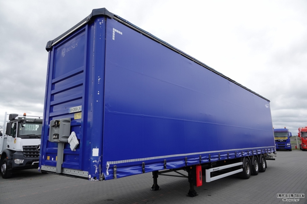 FRUEHAUF / FIRANKA / MEGA / LOW DECK / BARDZO MOCNA PODŁOGA SZYNA-DESKA / SAF / DACH PODNOSZONY / SPROWADZONA - Curtainsider semi-trailer: picture 3 FRUEHAUF / FIRANKA / MEGA / LOW DECK / BARDZO MOCNA PODŁOGA SZYNA-DESKA / SAF / DACH PODNOSZONY / SPROWADZONA - Curtainsider semi-trailer: picture 3