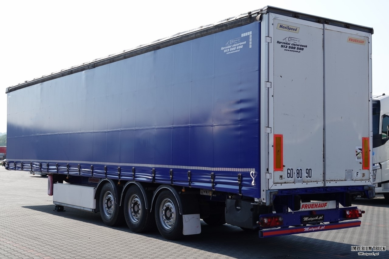 FRUEHAUF / FIRANKA / STANDARD / MOCNA PODŁOGA SZYNA DESKA / PALECIARA / OSIE SAF - Curtainsider semi-trailer: picture 5 FRUEHAUF / FIRANKA / STANDARD / MOCNA PODŁOGA SZYNA DESKA / PALECIARA / OSIE SAF - Curtainsider semi-trailer: picture 5