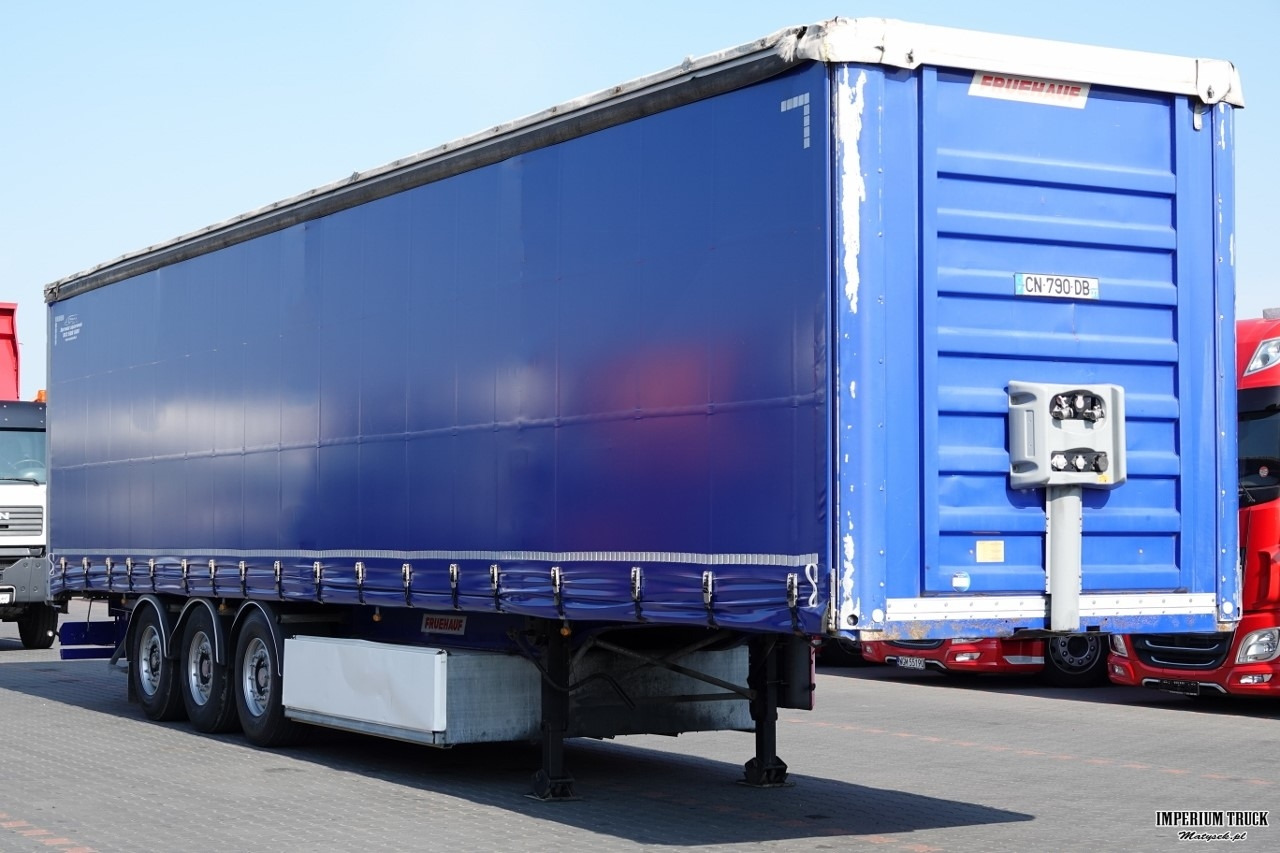 FRUEHAUF / FIRANKA / STANDARD / MOCNA PODŁOGA SZYNA DESKA / PALECIARA / OSIE SAF - Curtainsider semi-trailer: picture 2 FRUEHAUF / FIRANKA / STANDARD / MOCNA PODŁOGA SZYNA DESKA / PALECIARA / OSIE SAF - Curtainsider semi-trailer: picture 2
