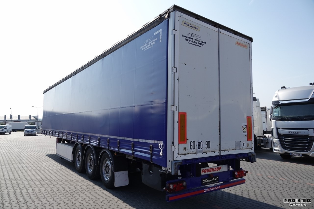 FRUEHAUF / FIRANKA / STANDARD / MOCNA PODŁOGA SZYNA DESKA / PALECIARA / OSIE SAF - Curtainsider semi-trailer: picture 4 FRUEHAUF / FIRANKA / STANDARD / MOCNA PODŁOGA SZYNA DESKA / PALECIARA / OSIE SAF - Curtainsider semi-trailer: picture 4