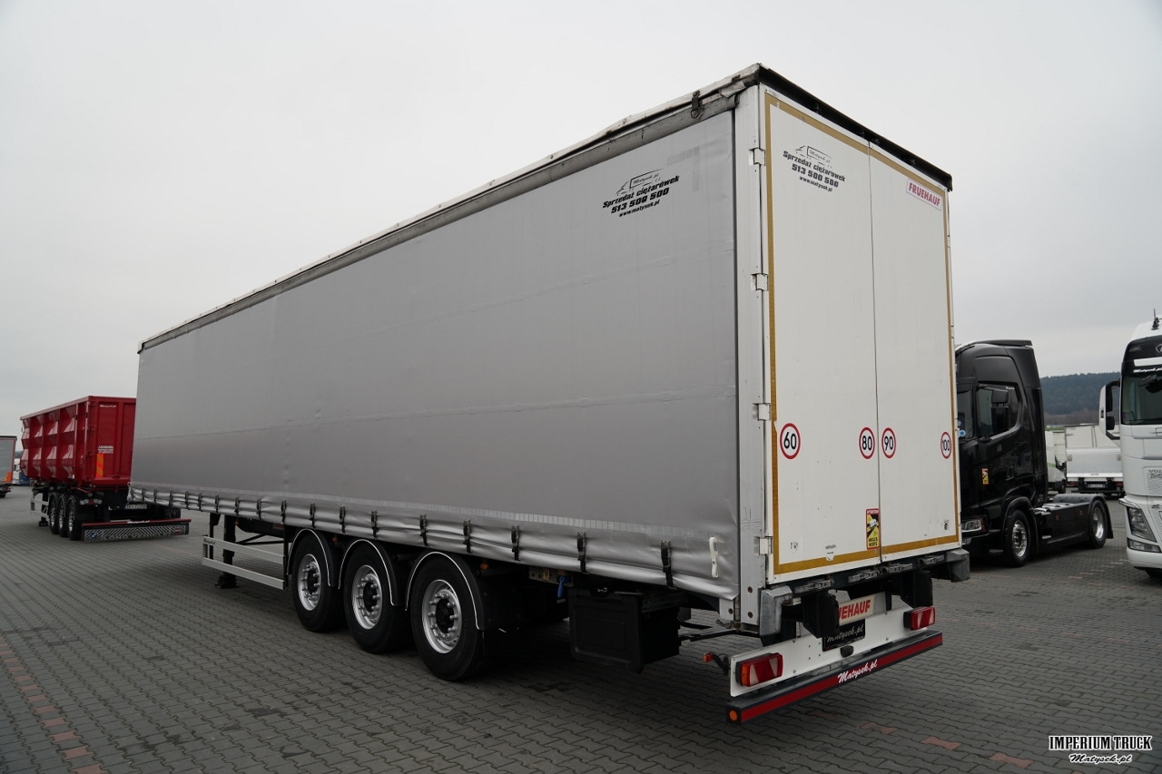 FRUEHAUF / FIRANKA / STANDARD / MOCNA PODŁOGA SZYNA DESKA / - Curtainsider semi-trailer: picture 5 FRUEHAUF / FIRANKA / STANDARD / MOCNA PODŁOGA SZYNA DESKA / - Curtainsider semi-trailer: picture 5