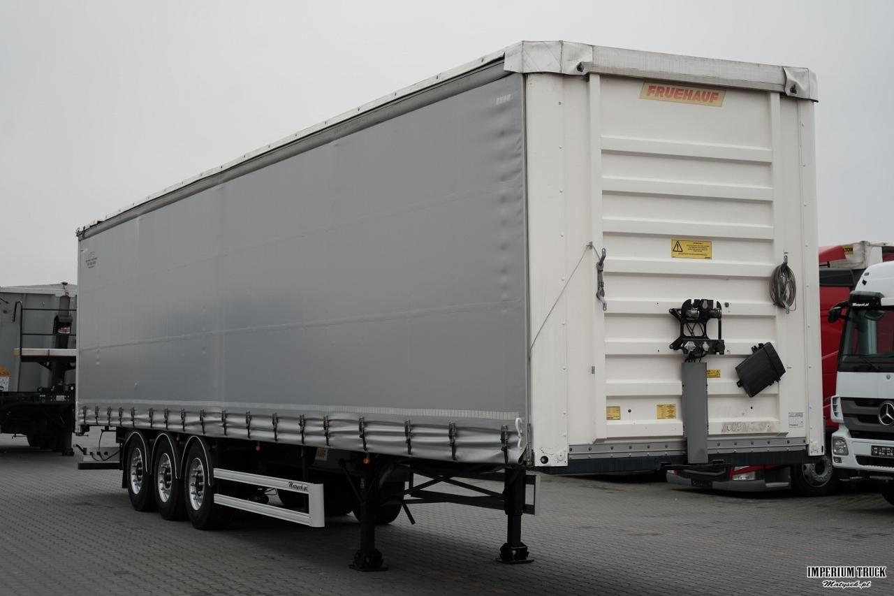 FRUEHAUF / FIRANKA / STANDARD / MOCNA PODŁOGA SZYNA DESKA / - Curtainsider semi-trailer: picture 1 FRUEHAUF / FIRANKA / STANDARD / MOCNA PODŁOGA SZYNA DESKA / - Curtainsider semi-trailer: picture 1