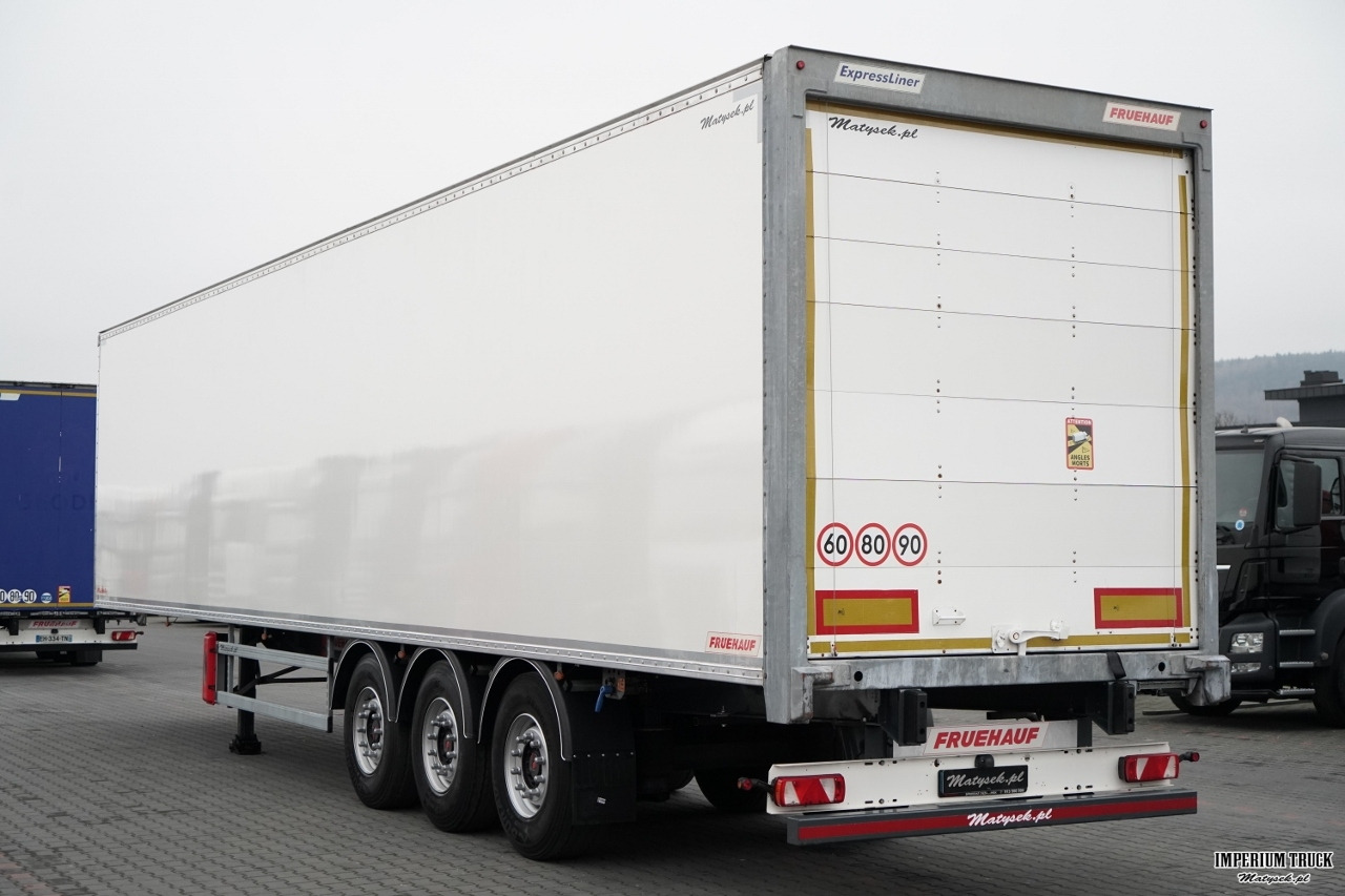 FRUEHAUF / KONTENER / KOFFER / ROLETA / PODŁOGA BARDZO MOCNA : SZYNA-DESKA / 2022 - Closed box semi-trailer: picture 4 FRUEHAUF / KONTENER / KOFFER / ROLETA / PODŁOGA BARDZO MOCNA : SZYNA-DESKA / 2022 - Closed box semi-trailer: picture 4